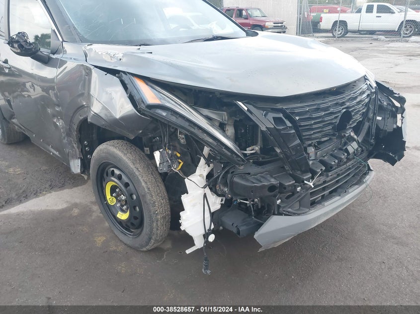 VIN 5N1BT3BA2NC689869 2022 NISSAN ROGUE SV FWD