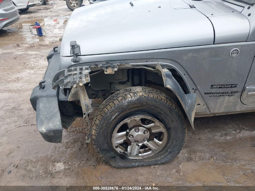 2014 JEEP WRANGLER UNLIMITED SPORT RHD - 1C4BJWKG8EL262504