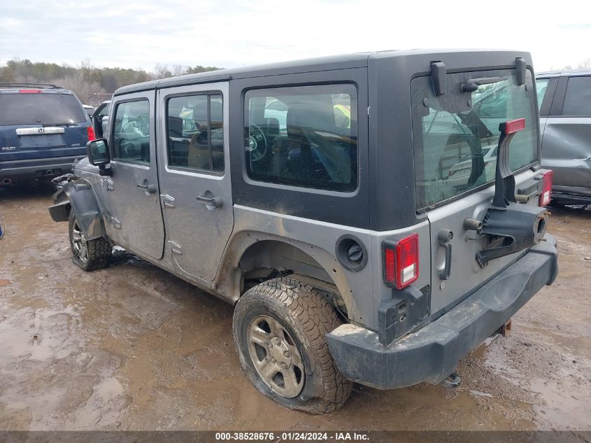 2014 JEEP WRANGLER UNLIMITED SPORT RHD - 1C4BJWKG8EL262504