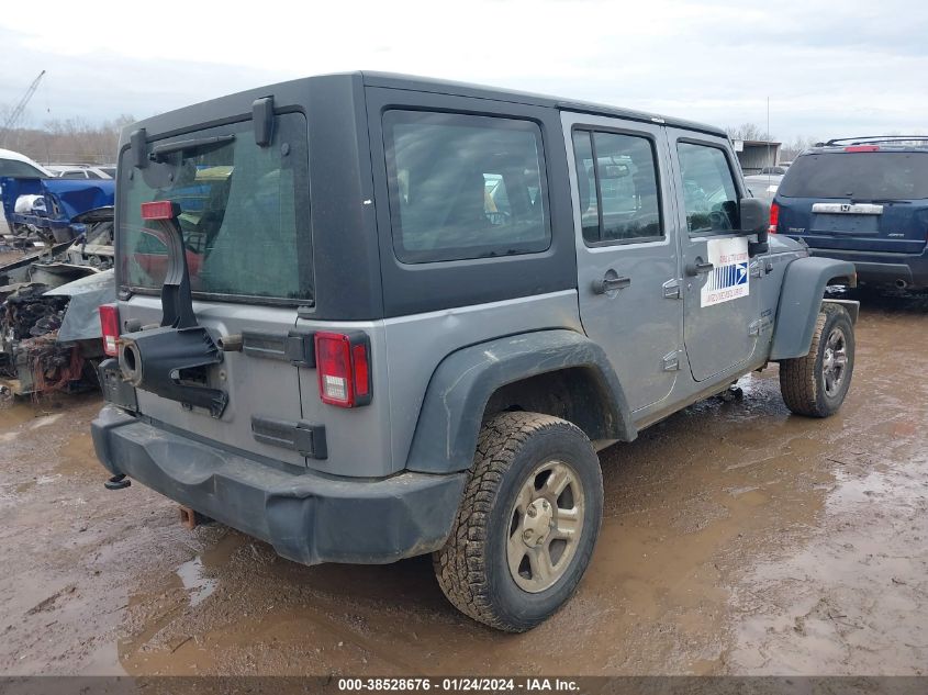 2014 JEEP WRANGLER UNLIMITED SPORT RHD - 1C4BJWKG8EL262504