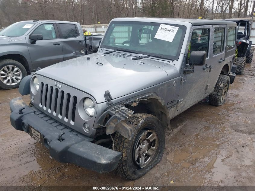2014 JEEP WRANGLER UNLIMITED SPORT RHD - 1C4BJWKG8EL262504