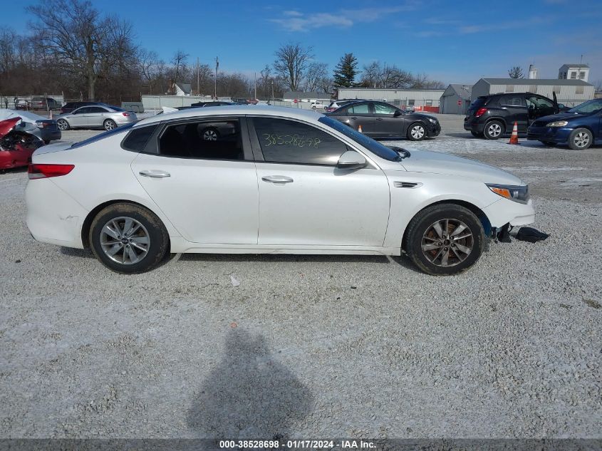 KNAGT4L31G5100864 | 2016 KIA OPTIMA