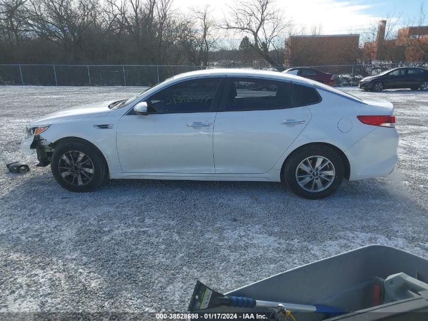 KNAGT4L31G5100864 | 2016 KIA OPTIMA