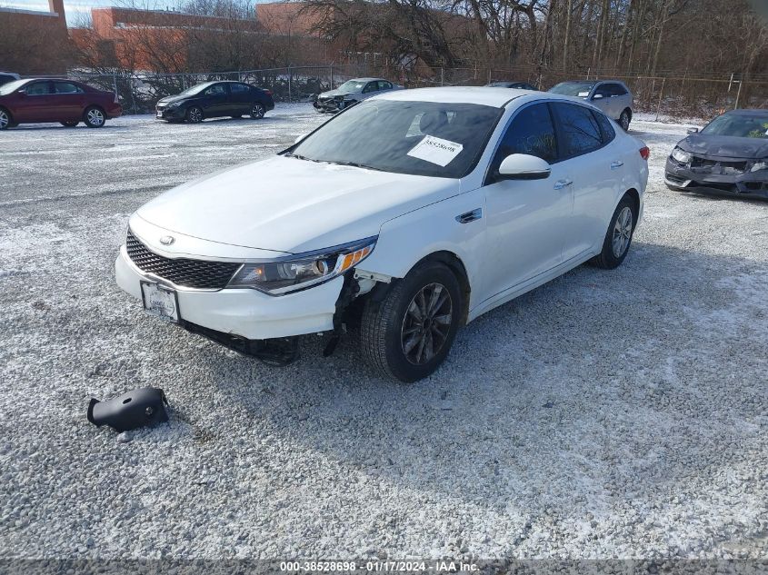 KNAGT4L31G5100864 | 2016 KIA OPTIMA