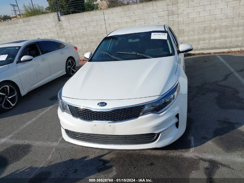 2016 KIA OPTIMA LX - KNAGT4L35G5086628