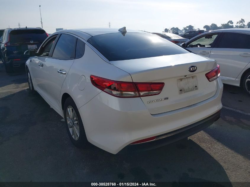 2016 KIA OPTIMA LX - KNAGT4L35G5086628