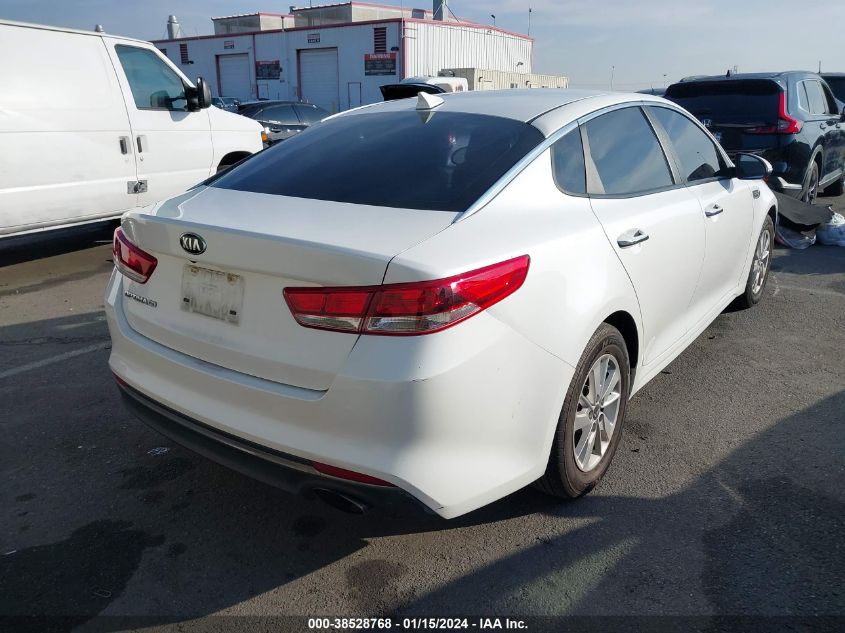 2016 KIA OPTIMA LX - KNAGT4L35G5086628