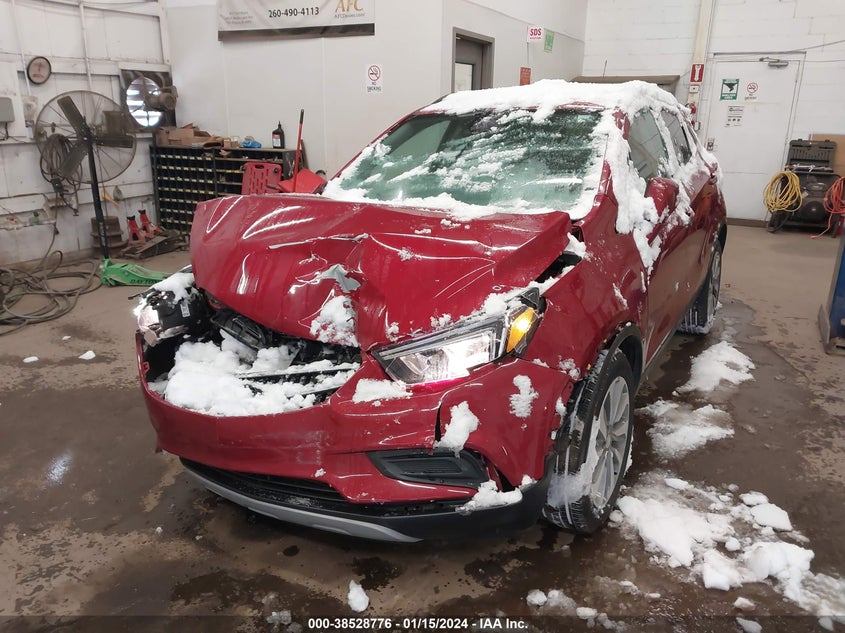 VIN KL4CJASB6KB888124 2019 BUICK ENCORE PREFERRED