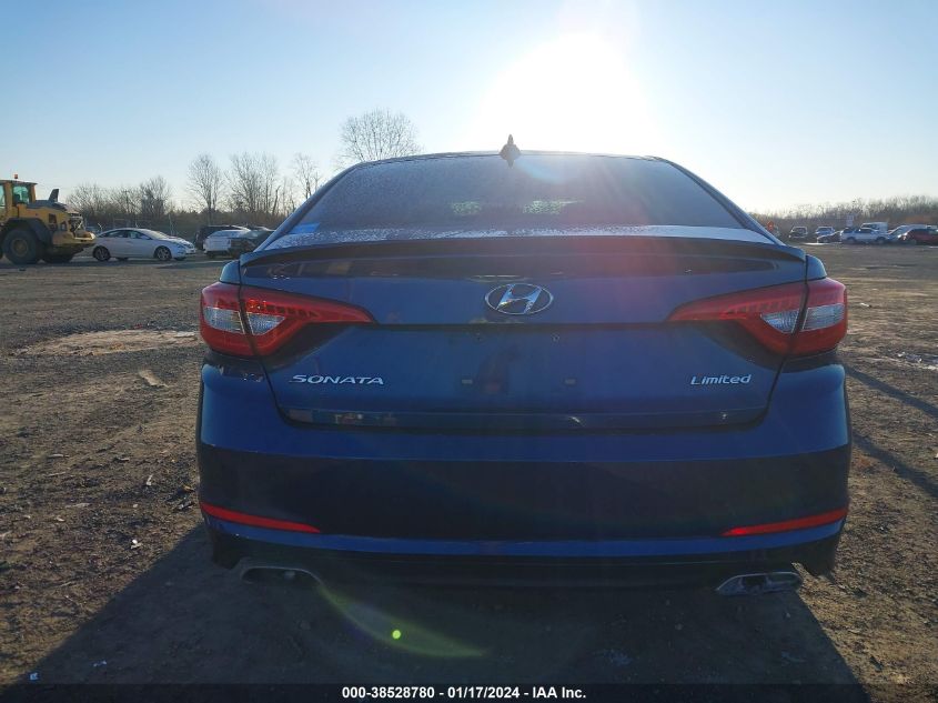 2016 HYUNDAI SONATA LIMITED - 5NPE34AF6GH332318