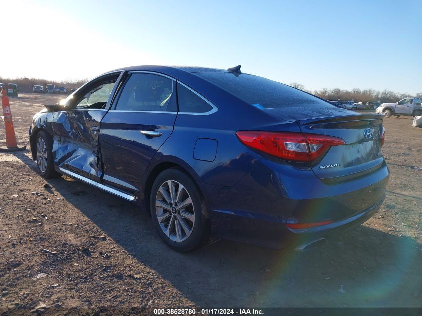 2016 HYUNDAI SONATA LIMITED - 5NPE34AF6GH332318