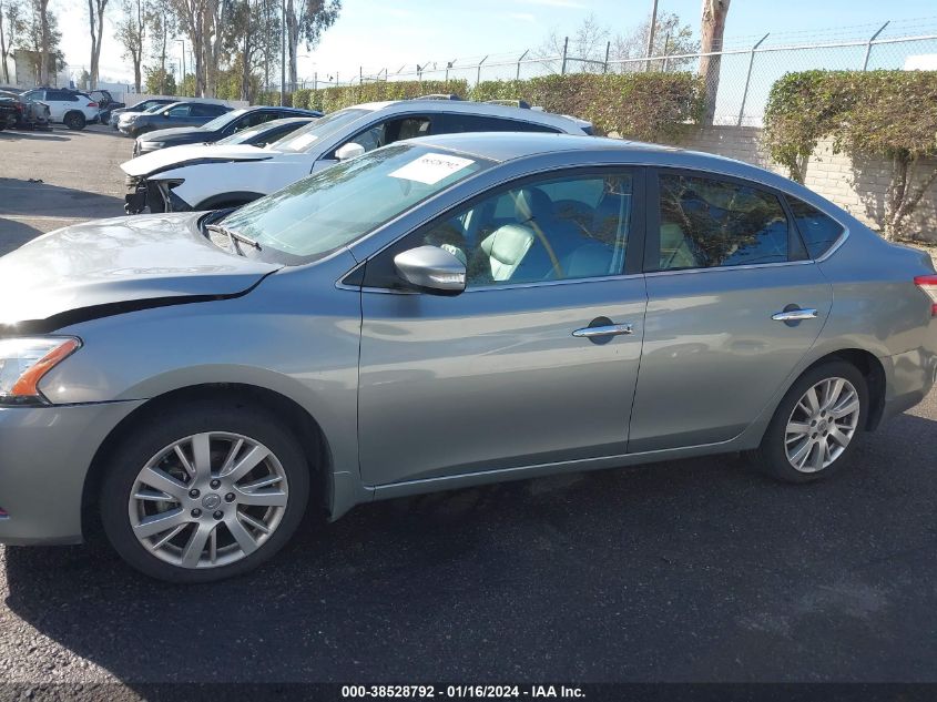 2013 NISSAN SENTRA SL - 3N1AB7AP9DL683055