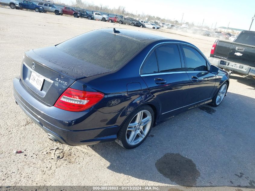 2014 MERCEDES-BENZ C 300 LUXURY 4MATIC/SPORT 4MATIC - WDDGF8AB7EG247225