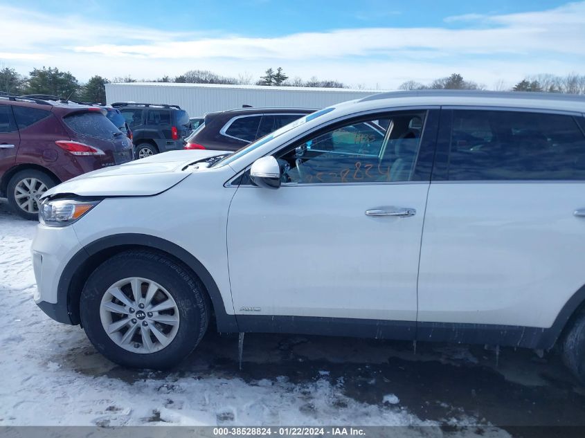 2019 KIA SORENTO 2.4L LX - 5XYPGDA37KG569094