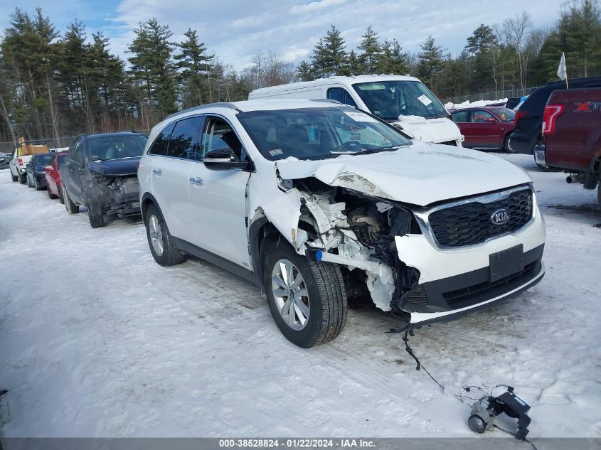 2019 KIA SORENTO 2.4L LX - 5XYPGDA37KG569094