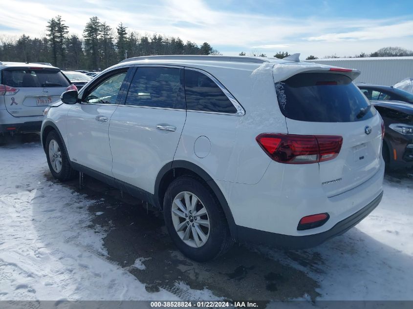 2019 KIA SORENTO 2.4L LX - 5XYPGDA37KG569094