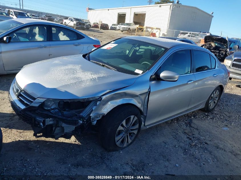 2013 HONDA ACCORD LX - 1HGCR2F32DA234335