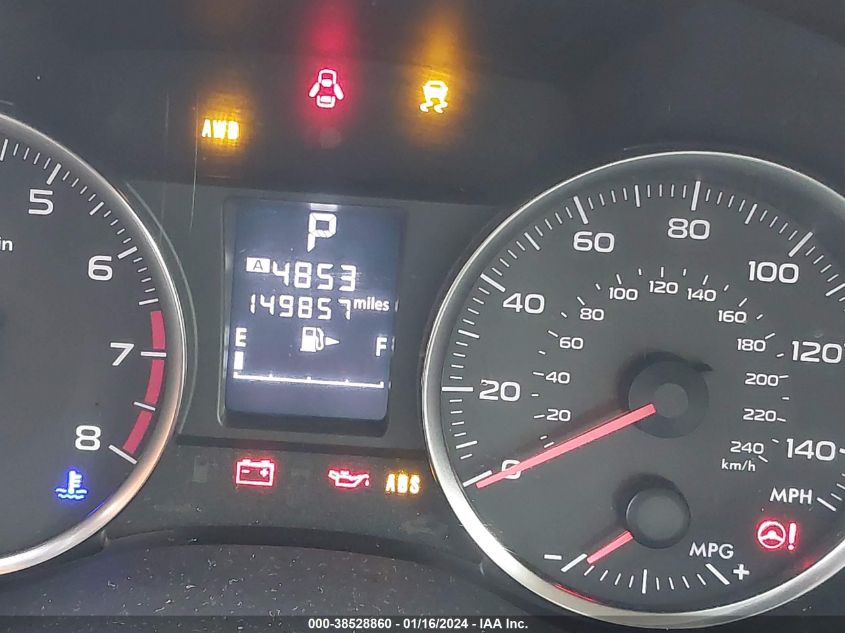 2013 SUBARU XV CROSSTREK 2.0I LIMITED - JF2GPAGC3DH840508