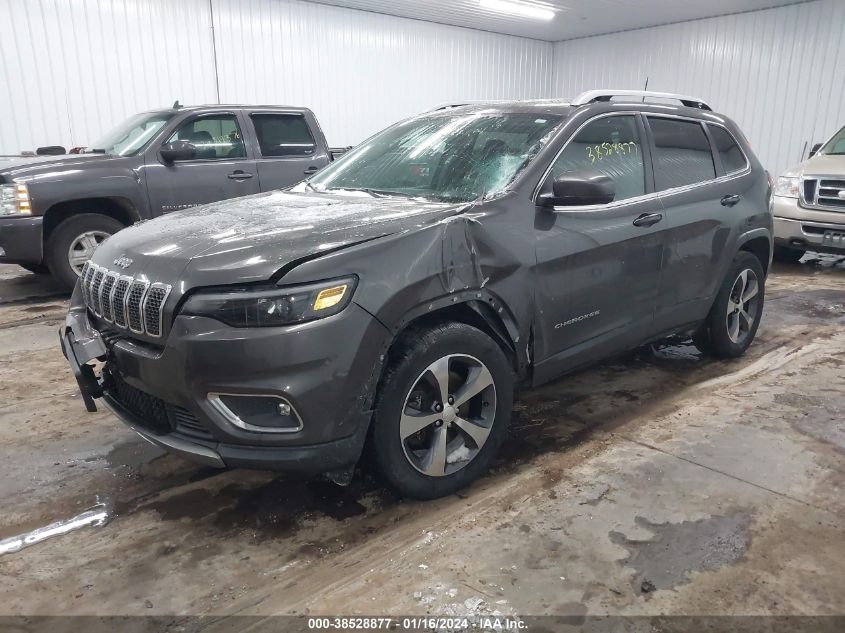 2019 JEEP CHEROKEE LIMITED - 1C4PJMDX4KD133401