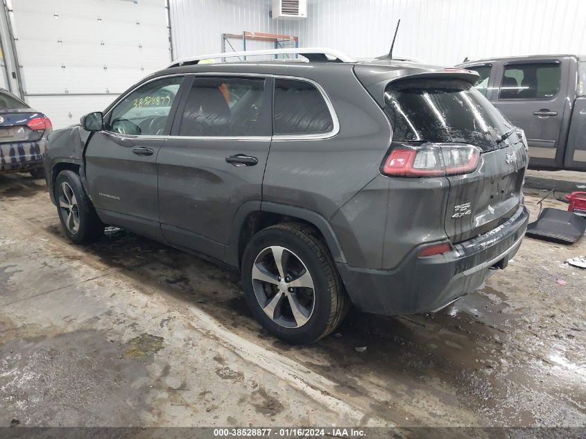 2019 JEEP CHEROKEE LIMITED - 1C4PJMDX4KD133401