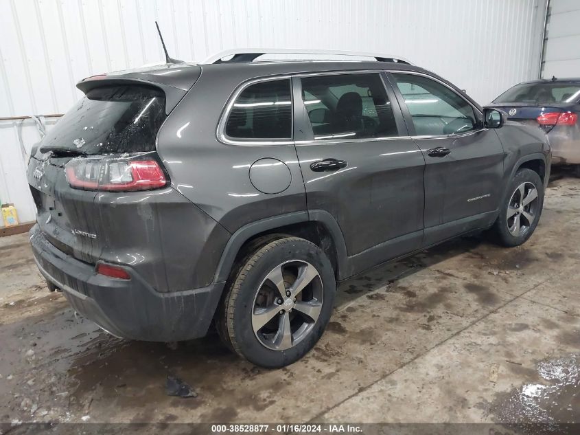 2019 JEEP CHEROKEE LIMITED - 1C4PJMDX4KD133401