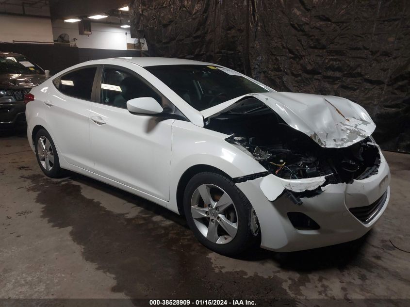 2013 HYUNDAI ELANTRA GLS - 5NPDH4AE7DH410962
