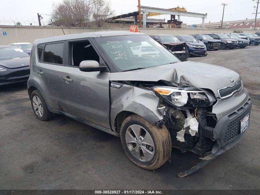 2016 KIA SOUL BASE - KNDJN2A26G7390217
