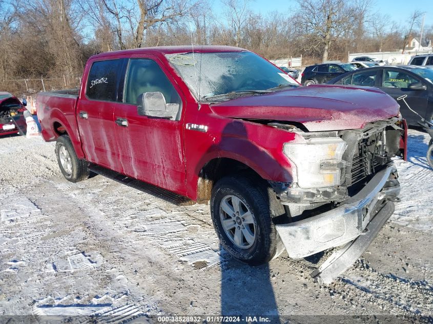 2016 FORD F-150 XLT - 1FTEW1EF0GKF77956