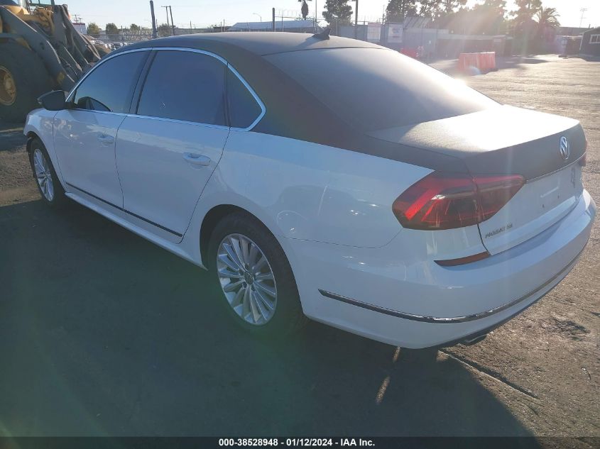 2017 VOLKSWAGEN PASSAT 1.8T SE - 1VWBT7A35HC074944