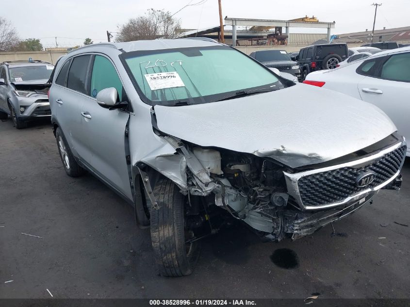 2017 KIA SORENTO LX/L - 5XYPG4A35HG275573