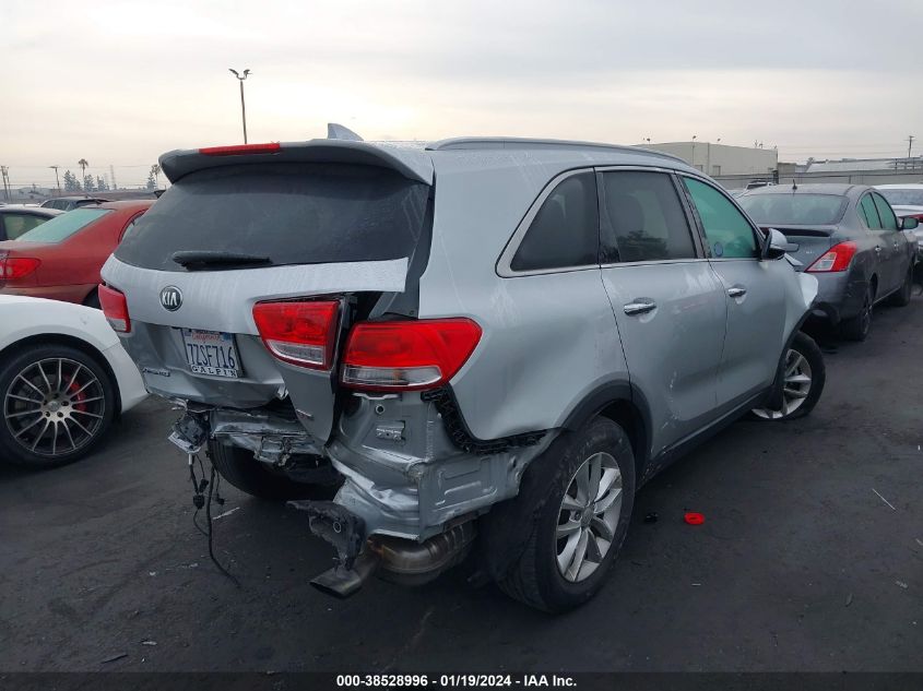 2017 KIA SORENTO LX/L - 5XYPG4A35HG275573