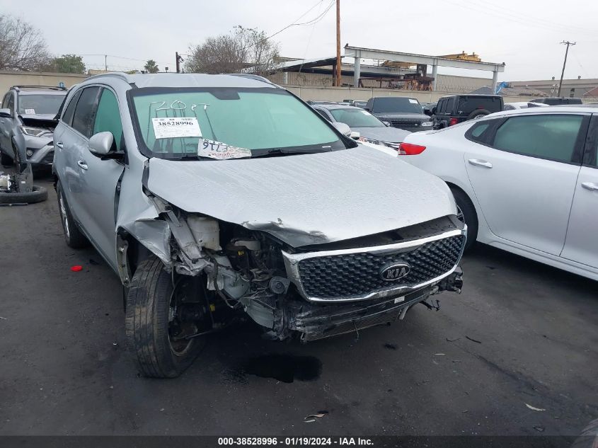 2017 KIA SORENTO LX/L - 5XYPG4A35HG275573