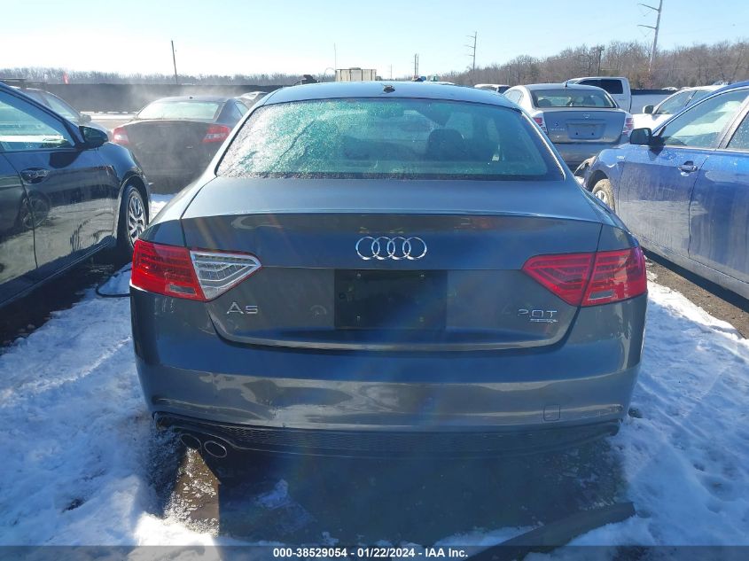 2014 AUDI A5 2.0T PREMIUM - WAUMFAFR4EA047039