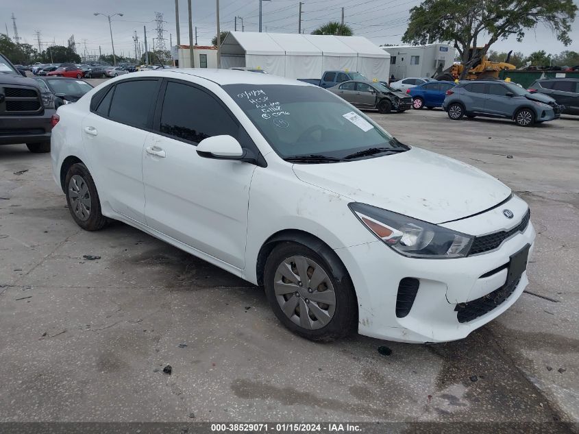 Lot #2539238016 2019 KIA RIO S salvage car