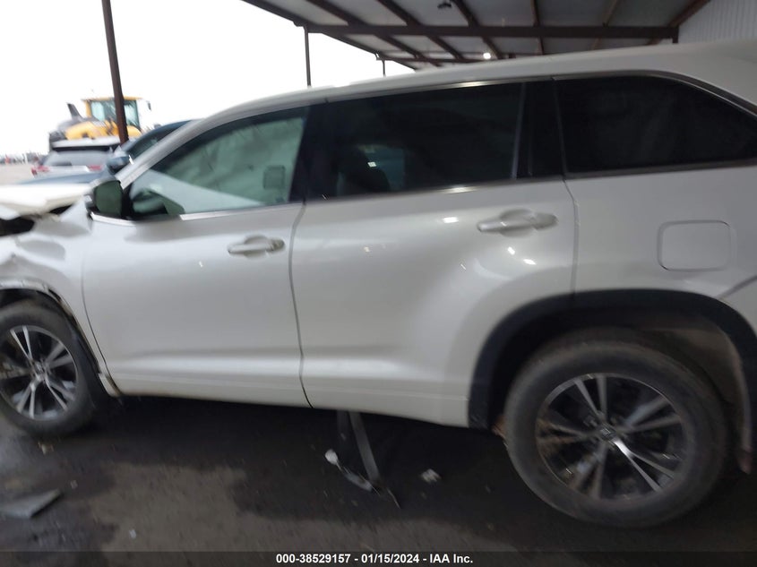 VIN 5TDBZRFH2HS398594 2017 TOYOTA HIGHLANDER LE/LE PLUS