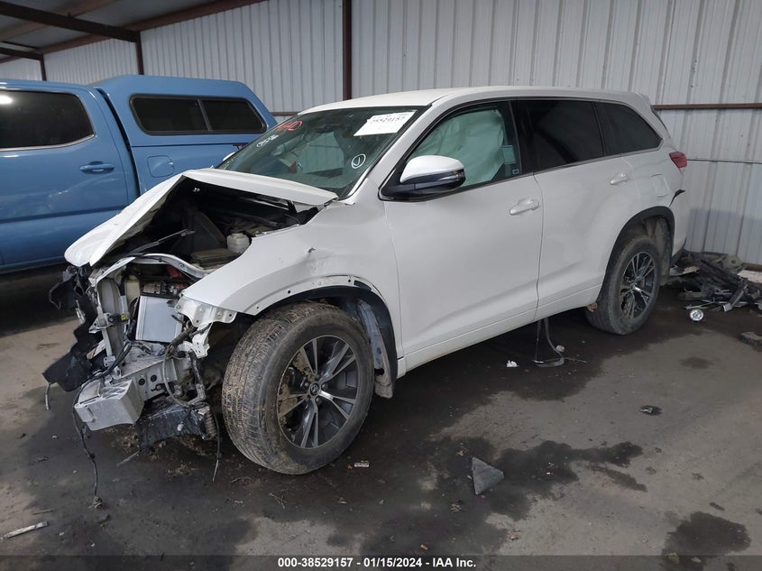 VIN 5TDBZRFH2HS398594 2017 TOYOTA HIGHLANDER LE/LE PLUS