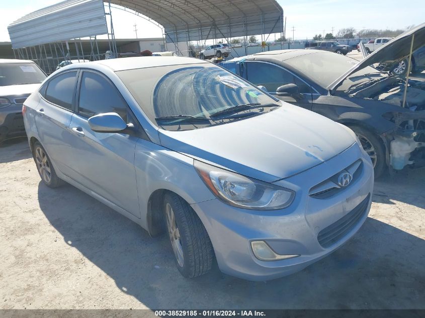 2013 HYUNDAI ACCENT GLS/SE - KMHCU4AE2DU427712
