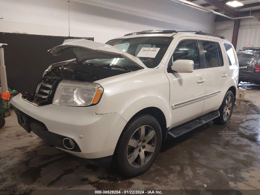 2013 HONDA PILOT TOURING - 5FNYF4H96DB050565