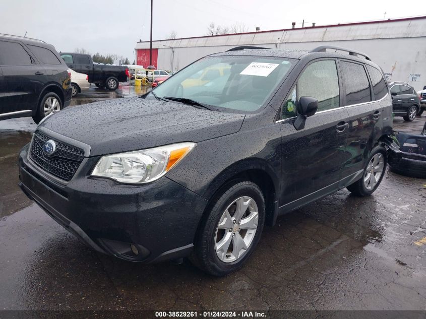 2014 SUBARU FORESTER 2.5I LIMITED - JF2SJAJC8EH513740