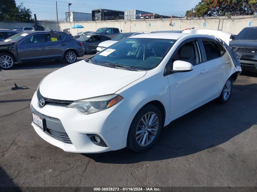 2014 TOYOTA COROLLA LE PLUS - 5YFBURHE1EP122056