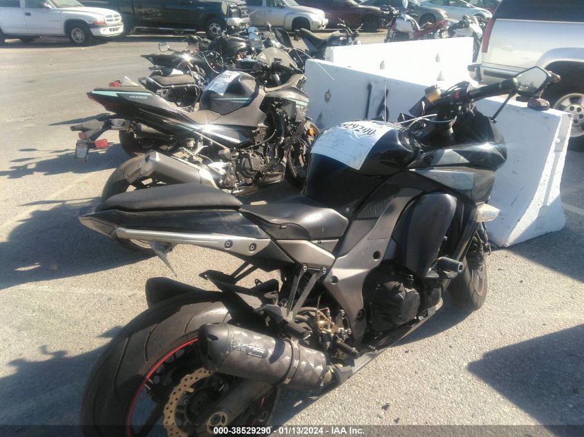 2011 KAWASAKI ZX1000 G JKAZXCG16BA000627