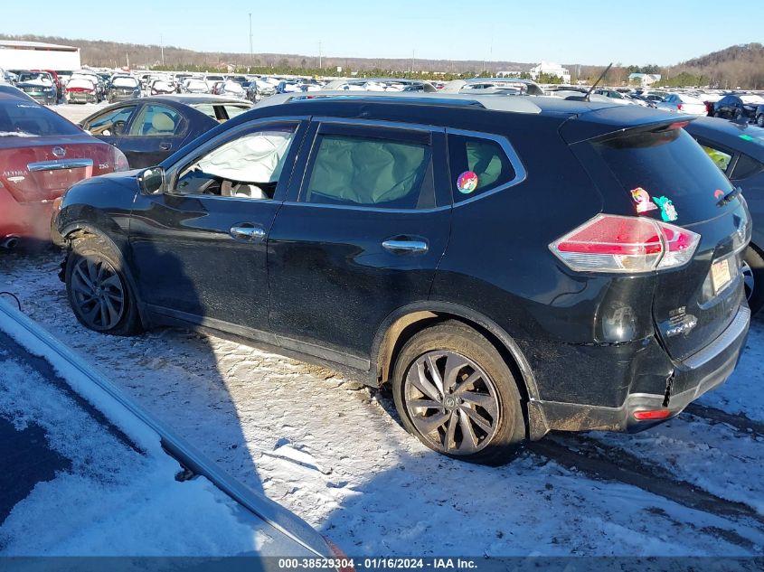 2016 NISSAN ROGUE S/SL/SV - 5N1AT2MT1GC866953