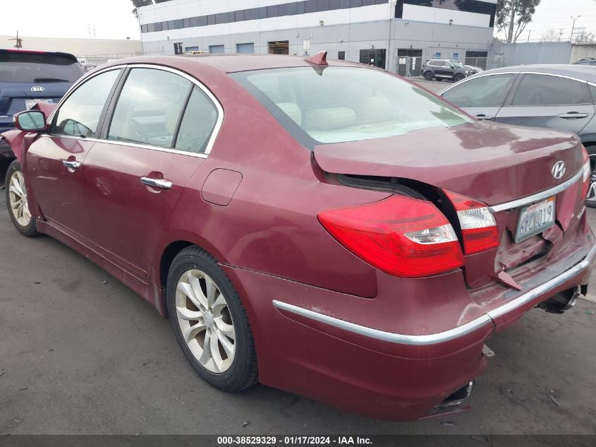 2013 HYUNDAI GENESIS 3.8L - KMHGC4DD4DU210220