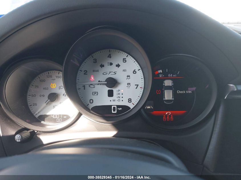 2024 PORSCHE MACAN GTS - WP1AF2A51RLB55675