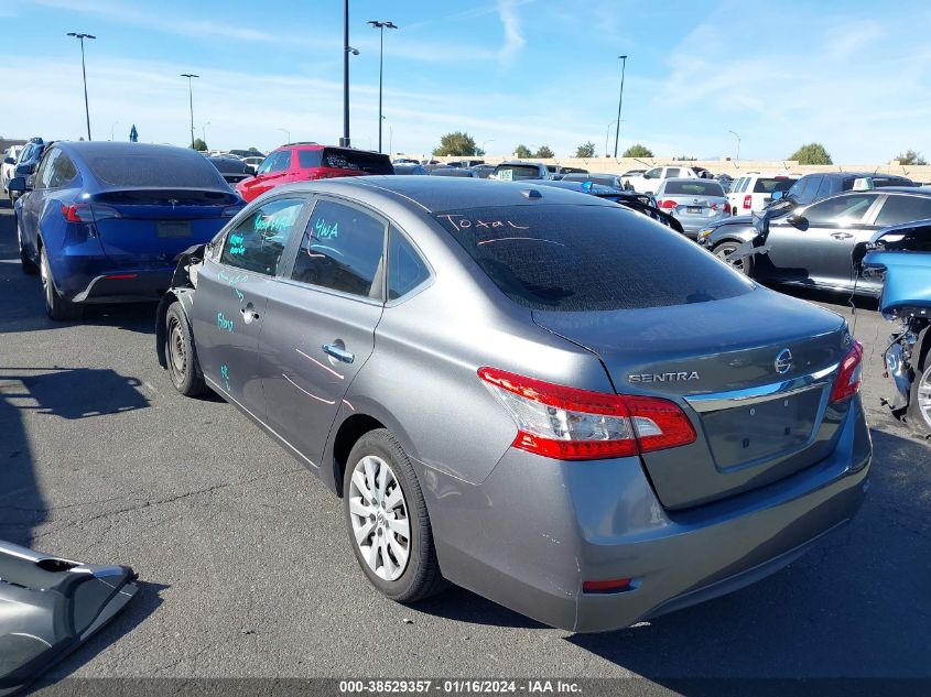 2015 NISSAN SENTRA FE+ S/S/SL/SR/SV - 3N1AB7AP4FL659491