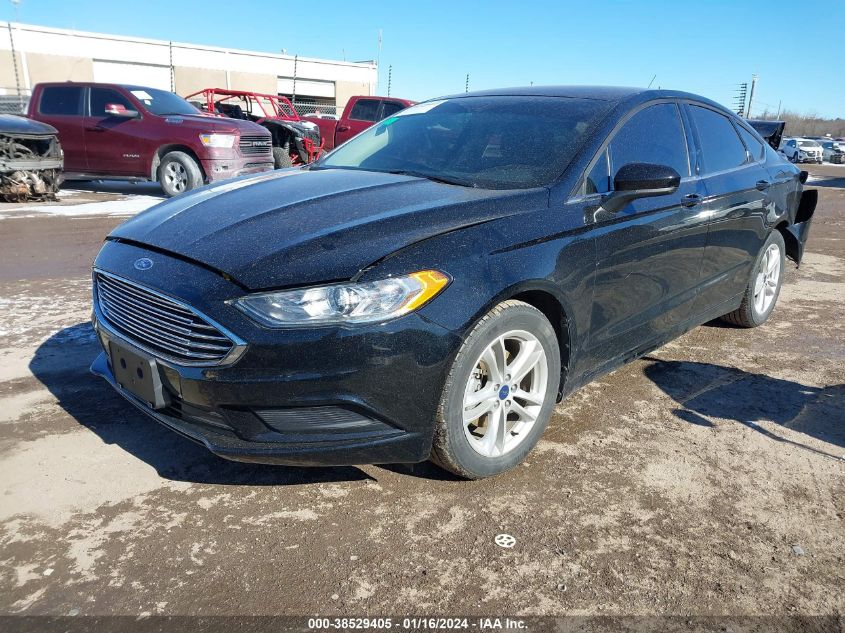 2018 FORD FUSION SE - 3FA6P0HD4JR261779