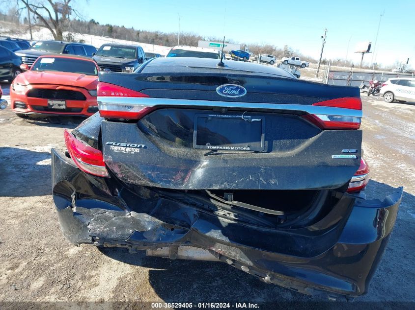 2018 FORD FUSION SE - 3FA6P0HD4JR261779