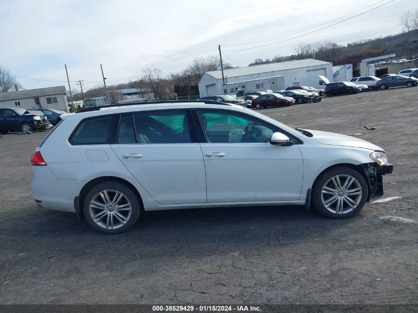 2015 VOLKSWAGEN GOLF SPORTWAGEN TDI SE 4-DOOR - 3VWCA7AU1FM510039