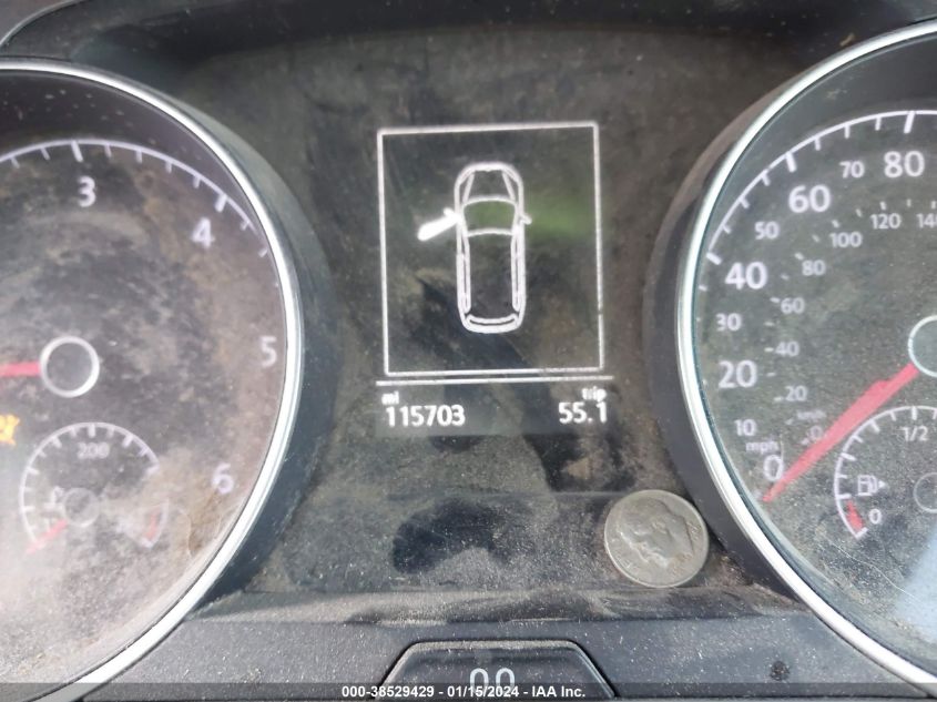 2015 VOLKSWAGEN GOLF SPORTWAGEN TDI SE 4-DOOR - 3VWCA7AU1FM510039
