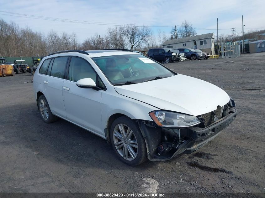 2015 VOLKSWAGEN GOLF SPORTWAGEN TDI SE 4-DOOR - 3VWCA7AU1FM510039