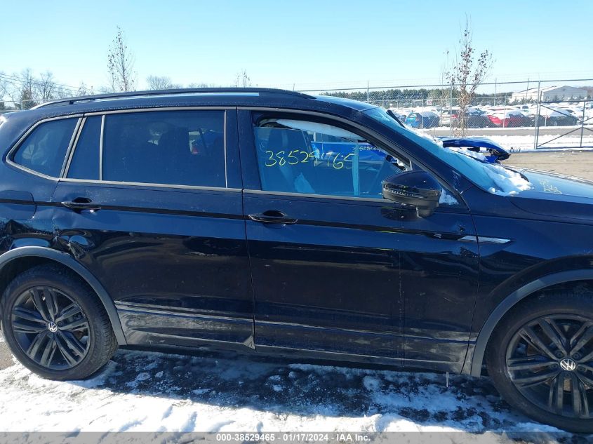 2022 VOLKSWAGEN TIGUAN SE R-LINE BLACK - 3VVCB7AX5NM085029